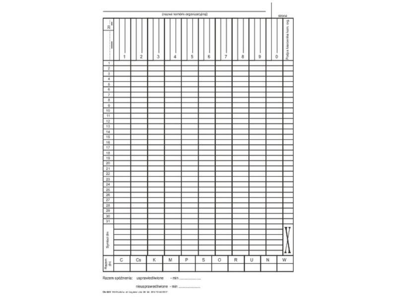 Lista obecności w edukacji