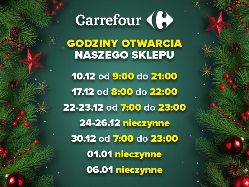 Zakupy świąteczne Carrefour