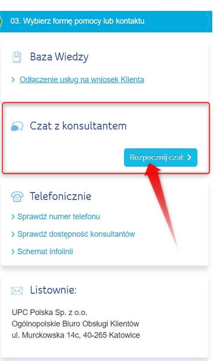 Dokumenty do wypowiedzenia UPC