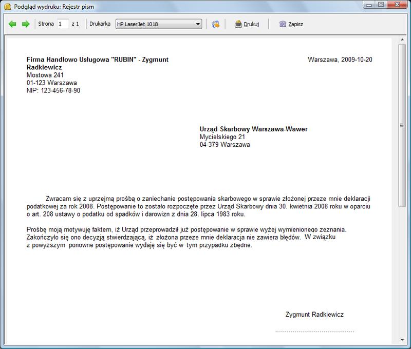 Jak pisać wniosek do urzędu skarbowego