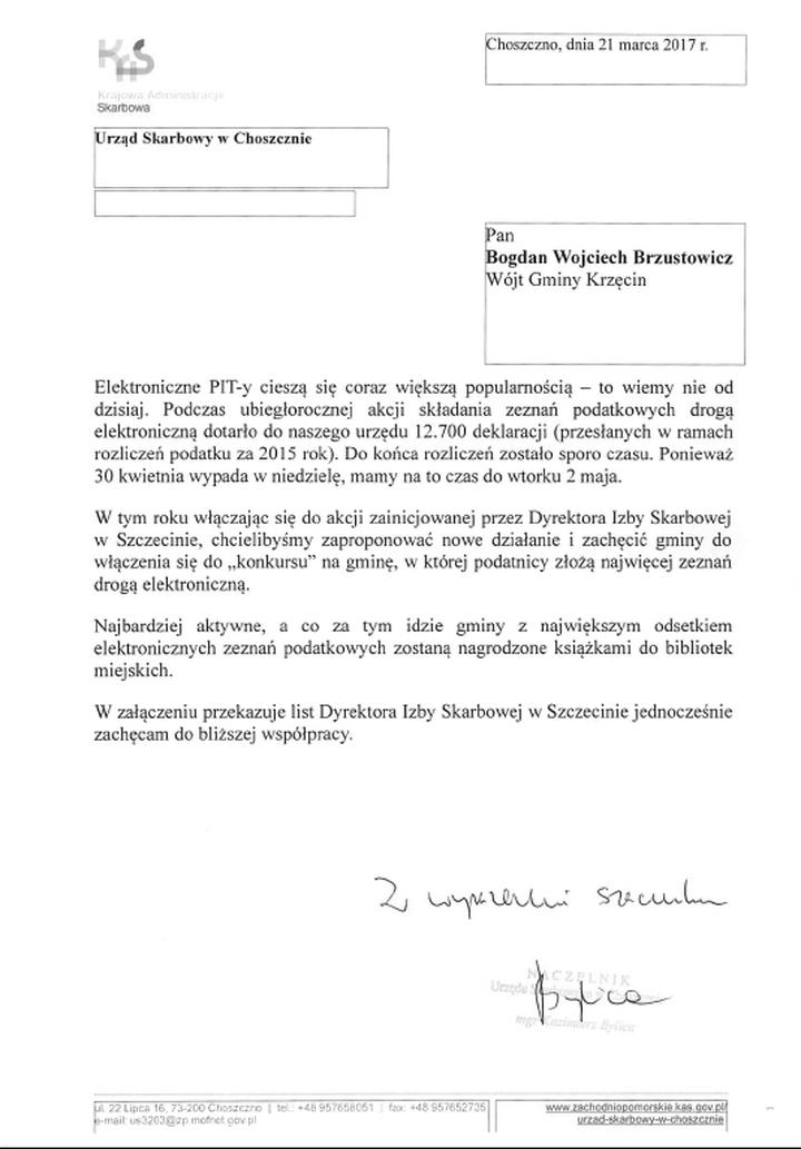 Urząd skarbowy Choszczno