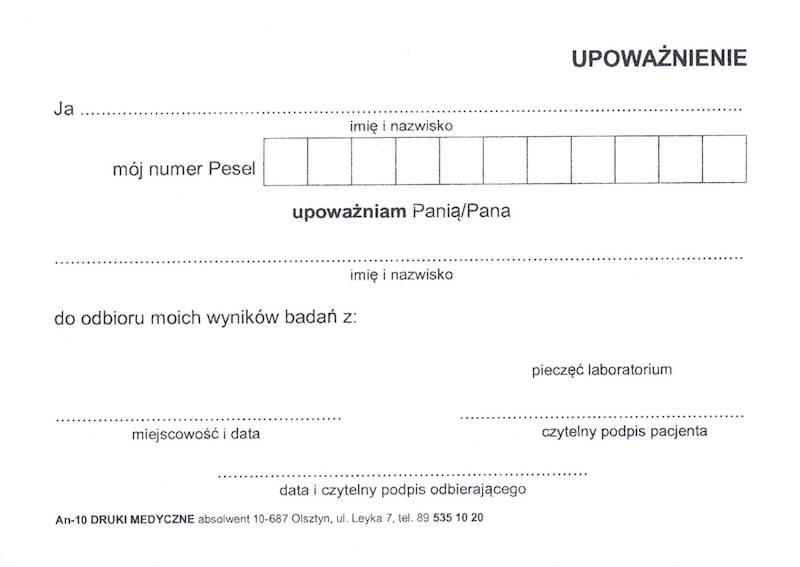 Aspekty prawne upoważnienia