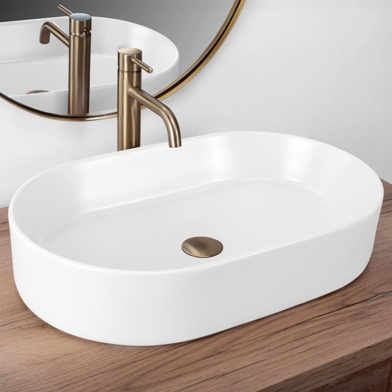 Styl i design umywalki nablatowej